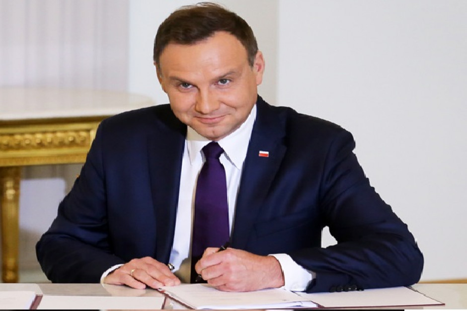 fot. Andrzej Duda Prezydent podpisał ustawę o podatku od sprzedaży detalicznej
