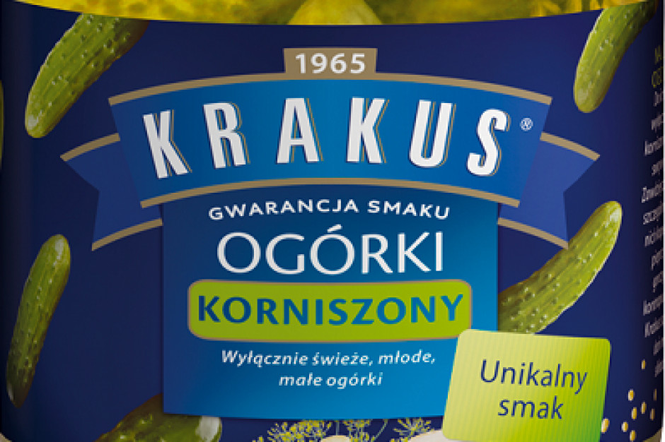Fot. mat.pras. Korniszony od marki Krakus
