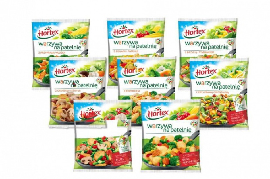 Fot. mat.pras. Hortex odświeża recepturę i opakowania Warzyw na patelnię
