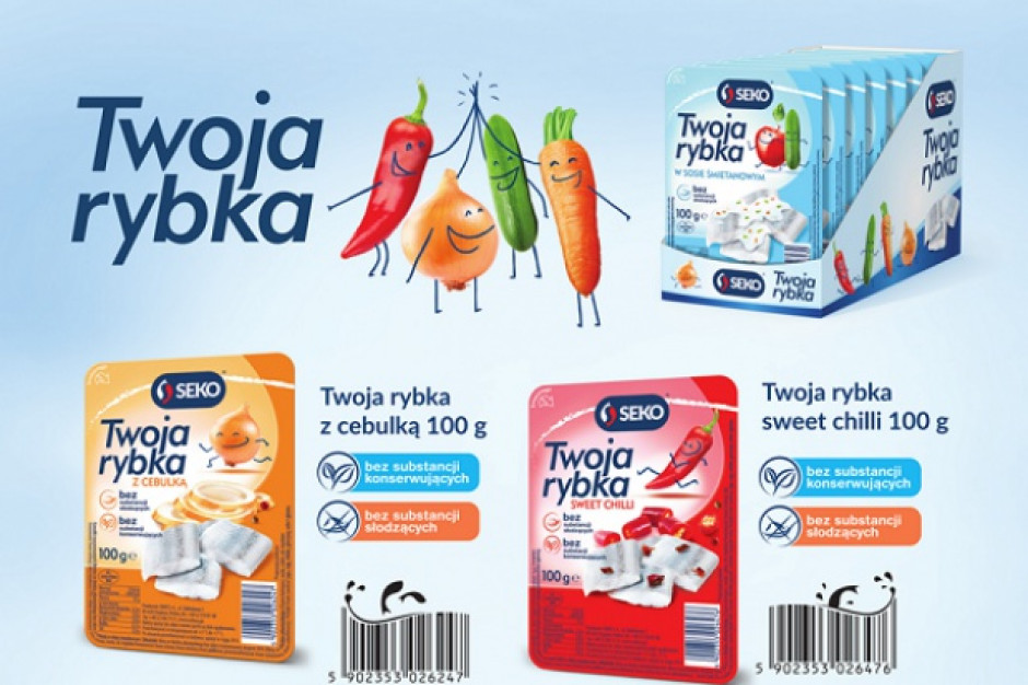 Fot. mat.pras. Seko Nowe przekąski rybne od Seko