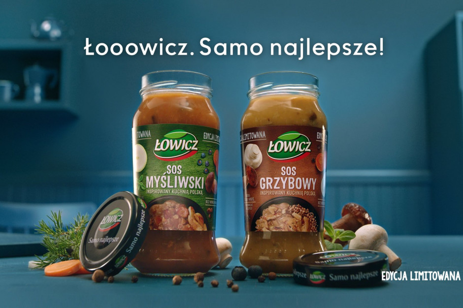 Fot. mat.pras. Łowicz wspiera kampanią limitowaną edycję sosów