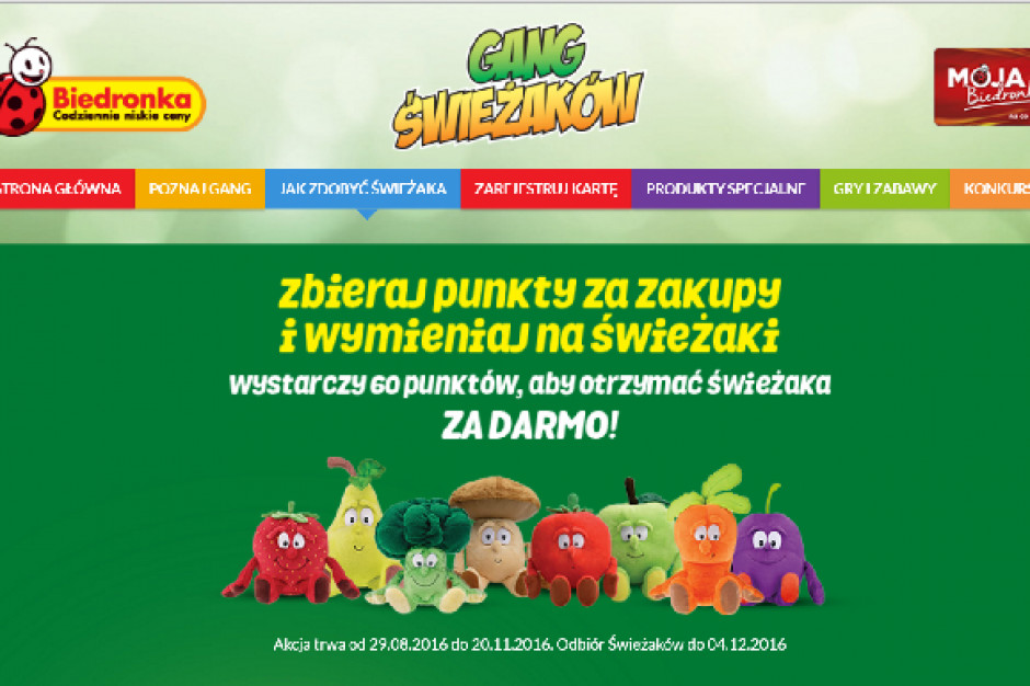 Fot. za Biedronka.pl Maskotki za zakupy o wartości 600 zł w nowej promocji Biedronki