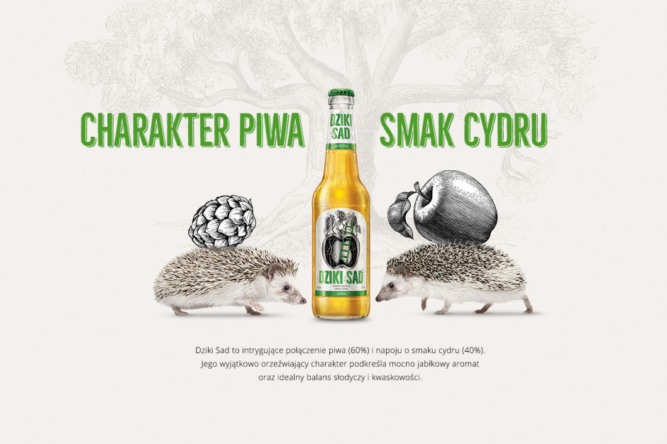Fot. mat.pras. Marka Dziki Sad pomaga jeżom