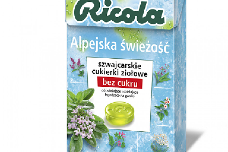 Fot. mat.pras. Ziołowe cukierki marki Ricola