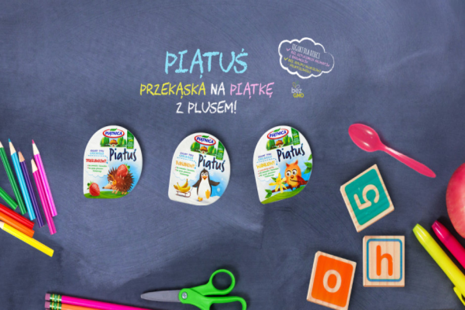 OSM Piątnica ruszyła z kampanią promocyjną jogurtu dla dzieci Piątuś
