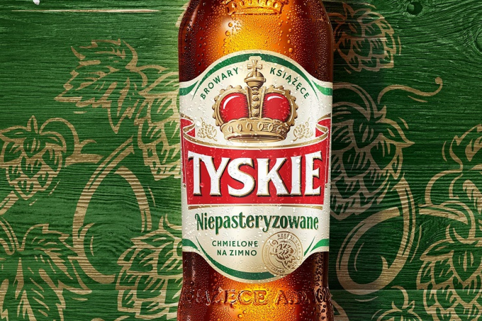Fot. mat.pras. Nowe Tyskie Niepasteryzowane wsparte kampanią reklamową