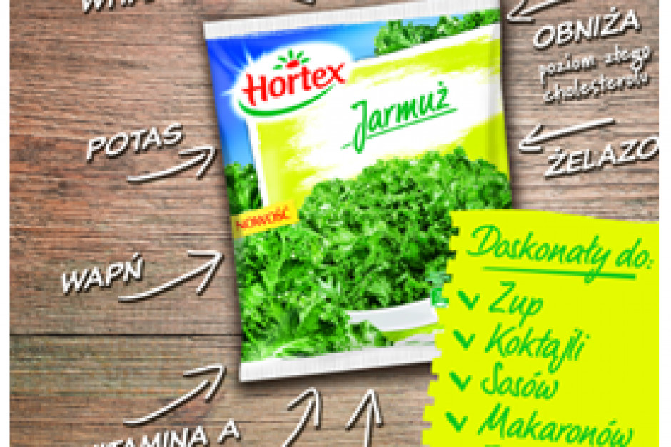 Fot. mat.pras. Mrożony Jarmuż od marki Hortex