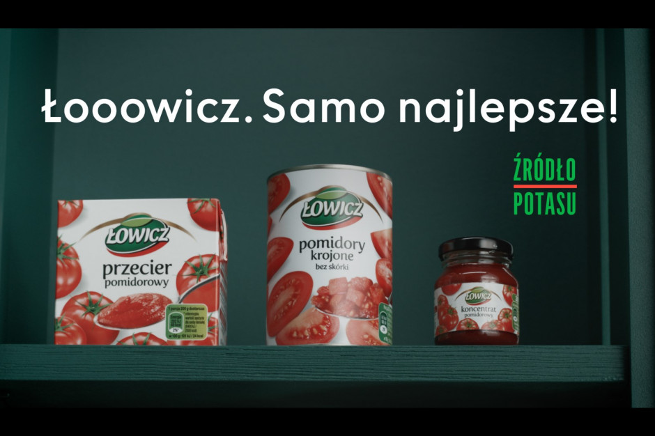 Fot. mat.pras. Różnorodność produktów pomidorowych w nowej kampanii marki Łowicz