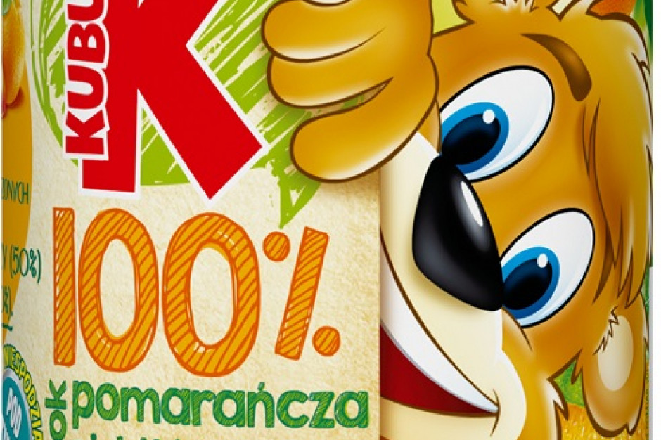 Fot. mat.pras. Nowy smak soku Kubuś 100% Pomarańcza-Jabłko