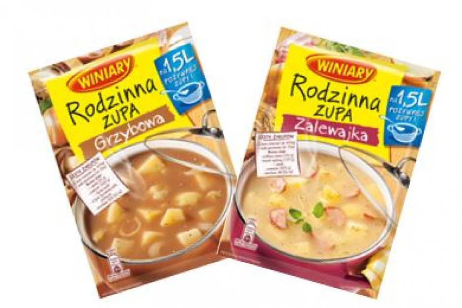 Fot. mat. pras. Nowe smaki zup od marki Winiary