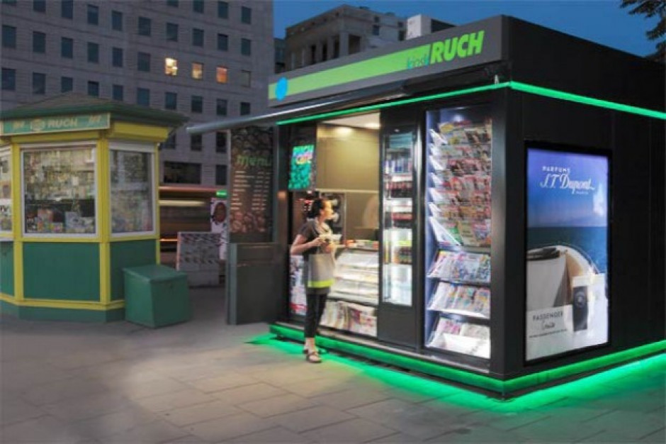 fot. Ruch Klienci Poczty odbiorą paczki w 1700 kioskach i salonikach RUCH-u