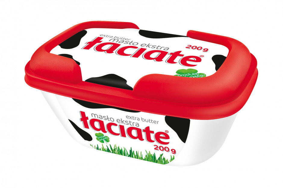 Fot. mat. pras. Masło Łaciate w nowym opakowaniu