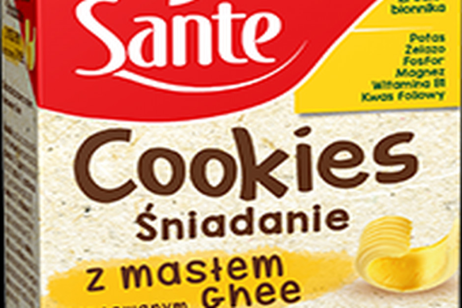 fot. materiały prasowe Sante wprowadza na rynek ciastka śniadaniowe z beta-glukanami