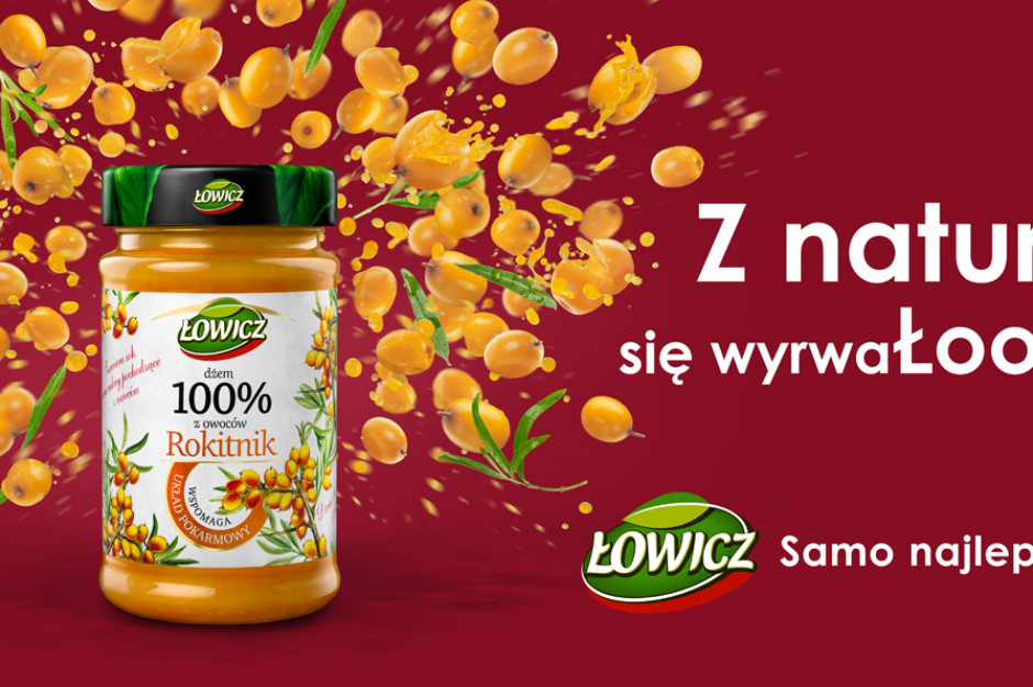 Fot. mat.pras. Łowicz promuje dżemy prozdrowtne
