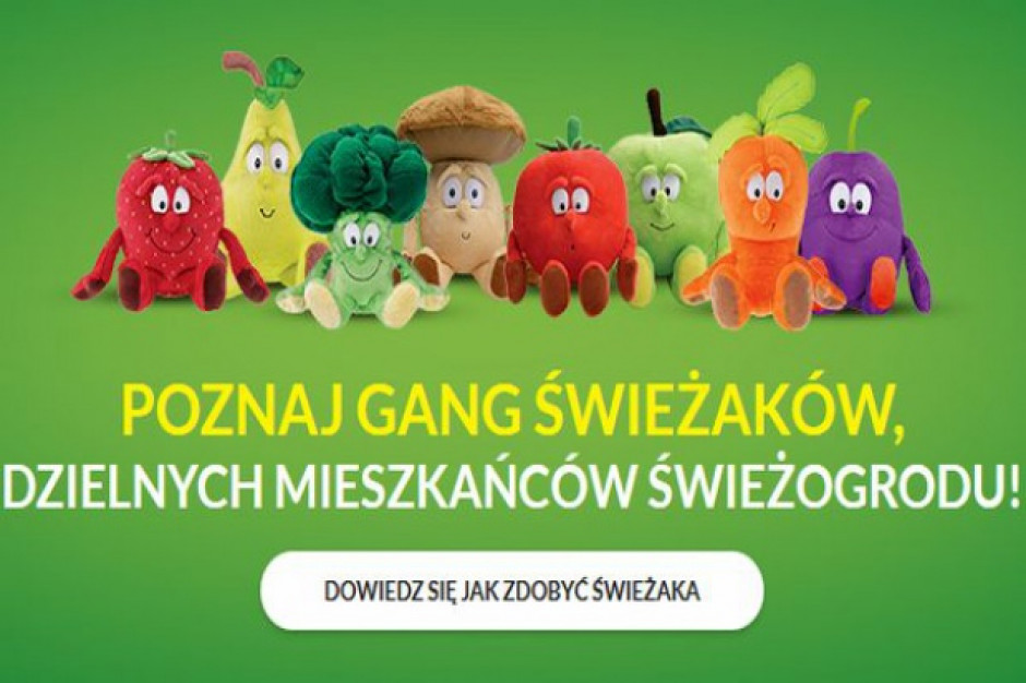 fot./gangswiezakow.biedronka.pl Promocja przerosła oczekiwania Biedronki. W sklepach zabrakło Świeżaków