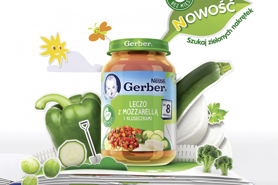 Fot. mat.pras. Nowa linia produktów Gerber bez mięsa