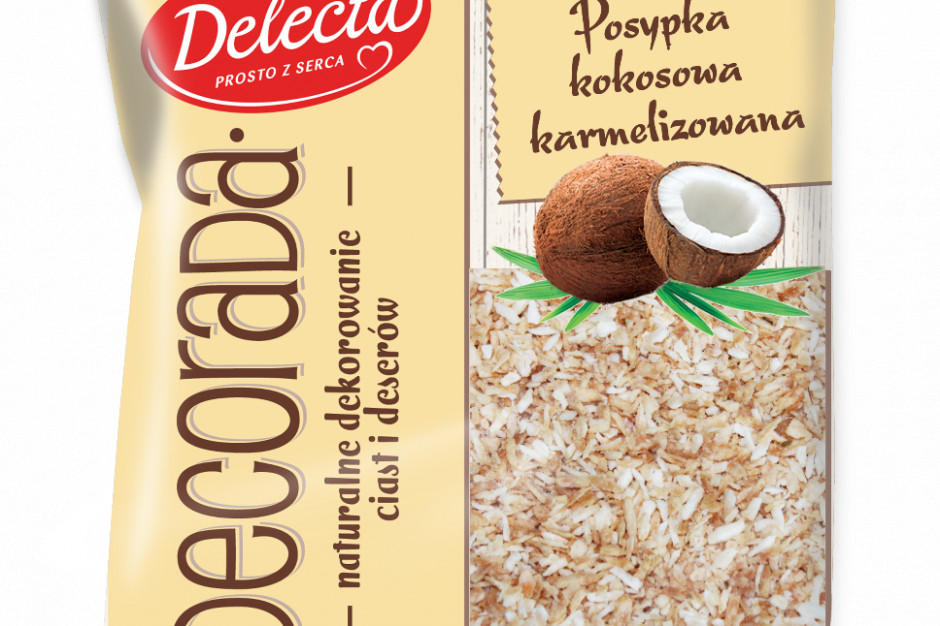 Fot. Delecta Nowe posypki do deserów od marki Delecta