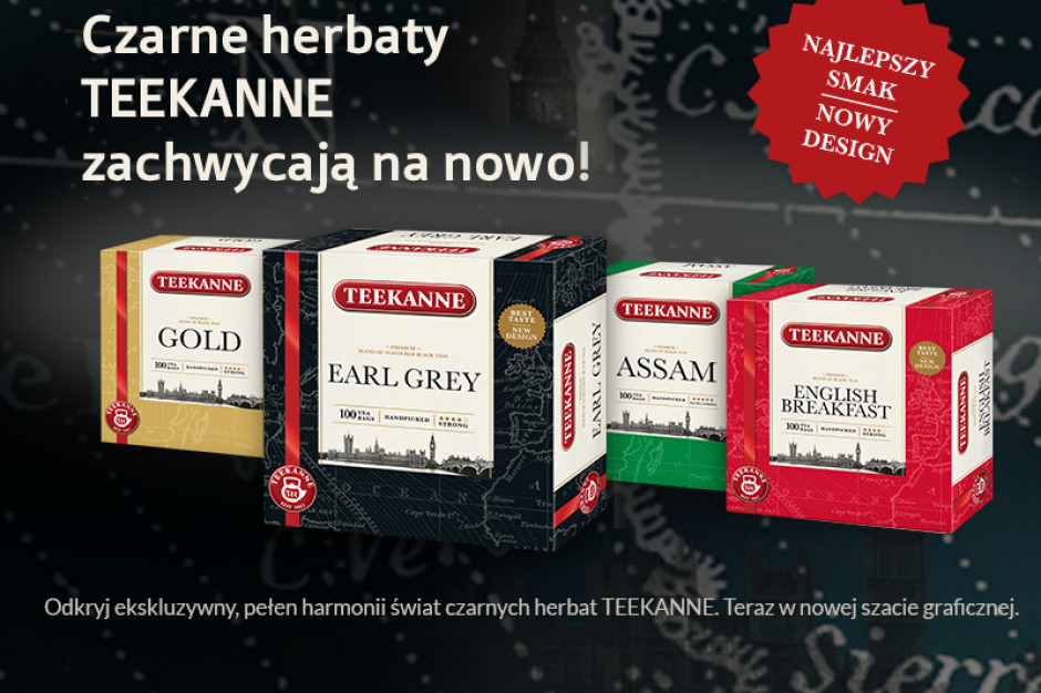 Fot. mat.pras. Czarne herbaty Teekanne w nowej odsłonie