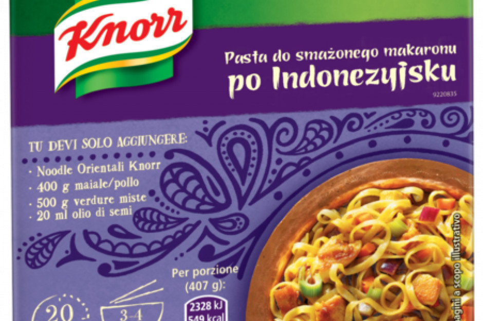 Fot. mat.pras. Knorr z nową, orientalną linią przypraw i sosów