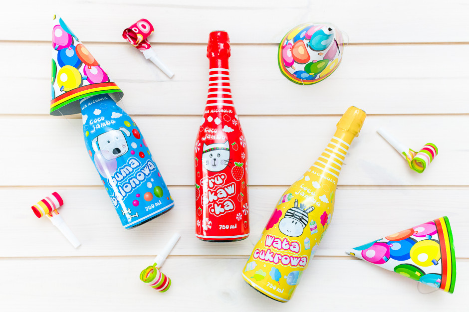 Fot. mat.pras. Dziecięce szampany o unikalnych smakach od marki Coco Jambo