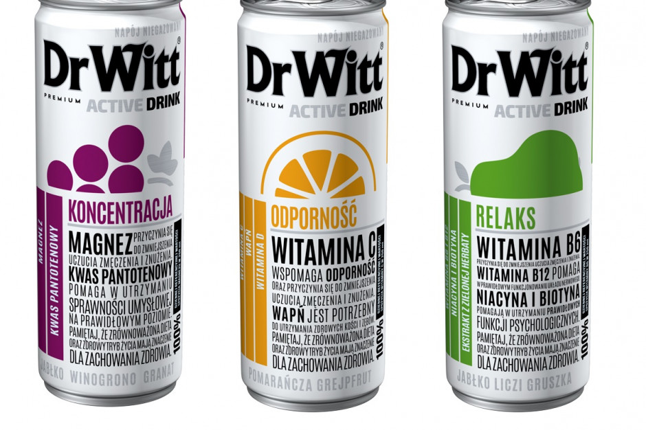 Fot. mat.pras. Funkcjonalne drinki witaminowe DrWitt