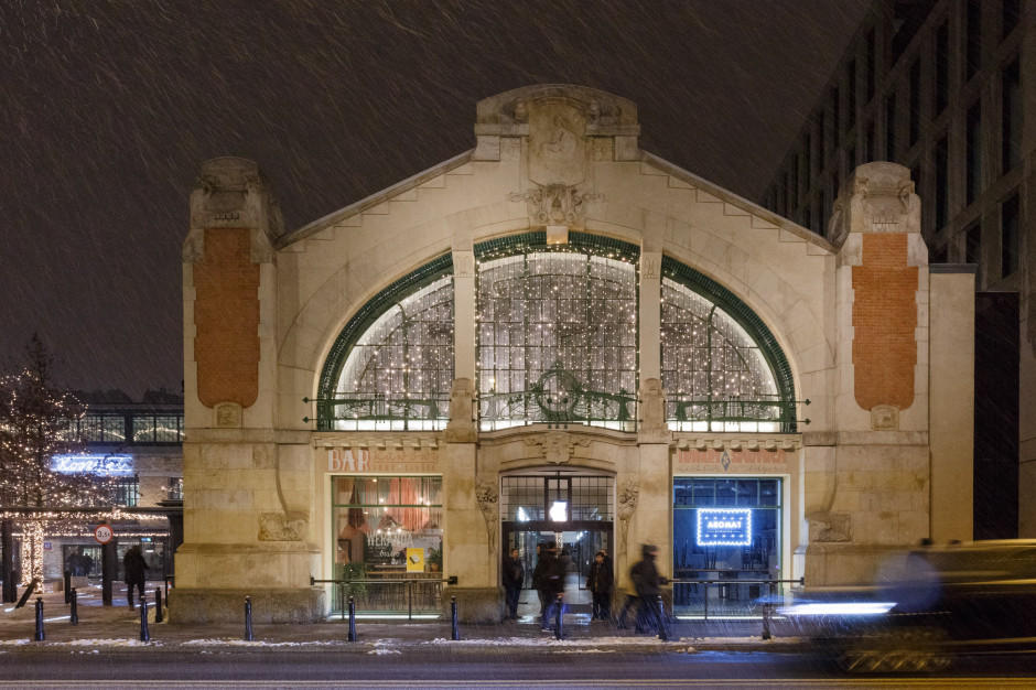fot. materiały prasowe Philips Lighting oświetla zabytkową Halę Koszyki w Warszawie (zdjęcia)