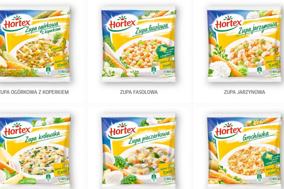 Fot. Hortex Trwa kampania reklamująca zupy mrożone Hortex