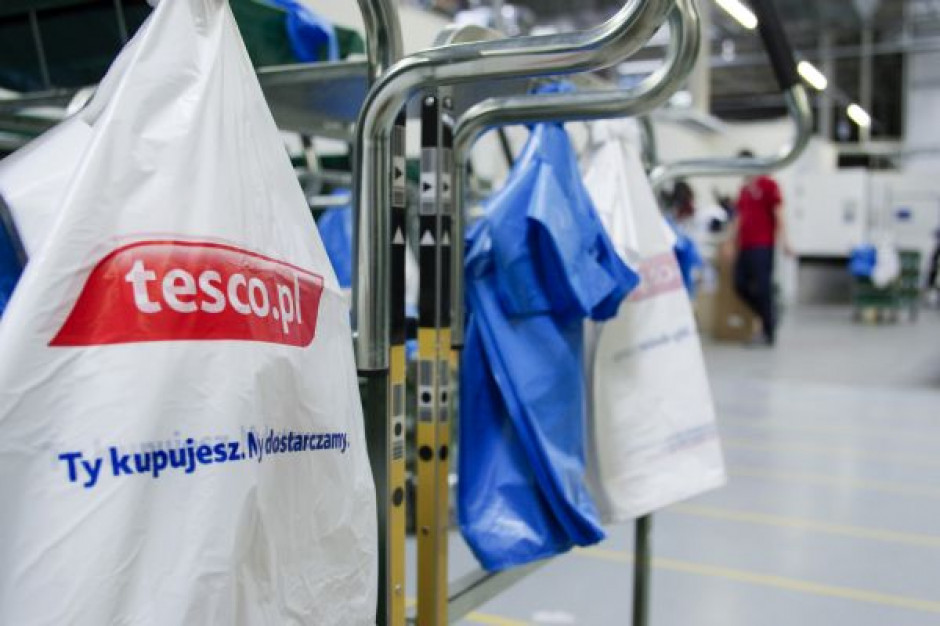fot. Żelazna Studio E-sklep Tesco wprowadza opłaty za reklamówki