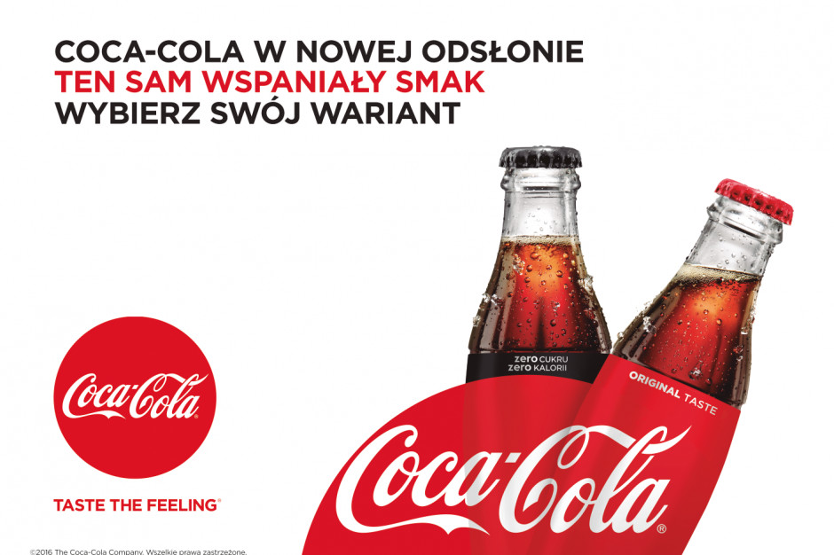 Fot. mat.pras. Coca-Cola ujednolica szatę graficzną i komunikację marketingową
