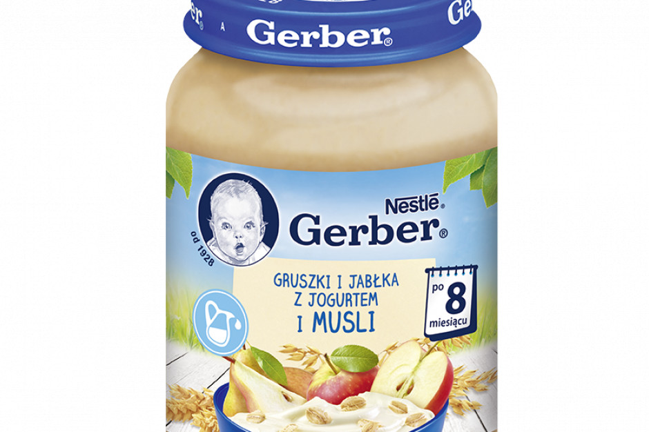 Fot. mat.pras. Nowe deserki marki Gerber