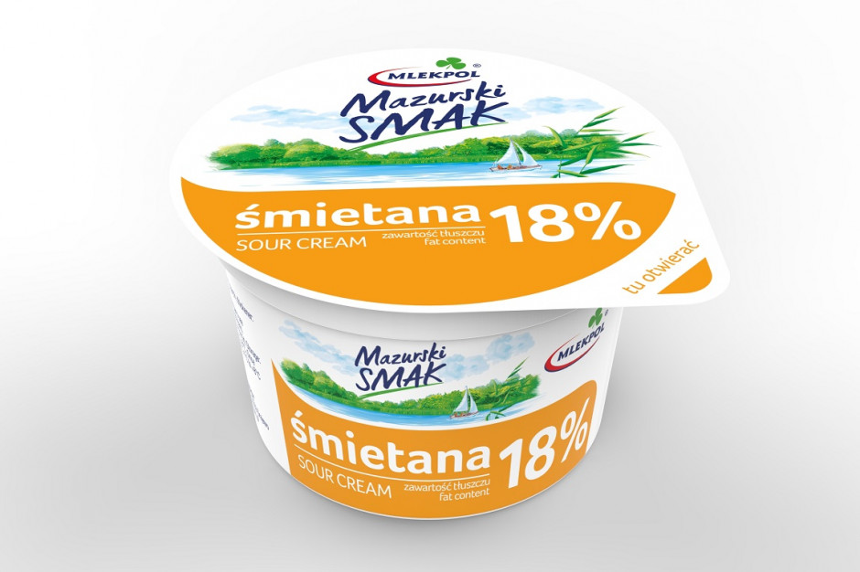 fot. mat. pras. SM Mlekpol SM Mlekpol odświeża wizerunek linii produktów Mazurski Smak
