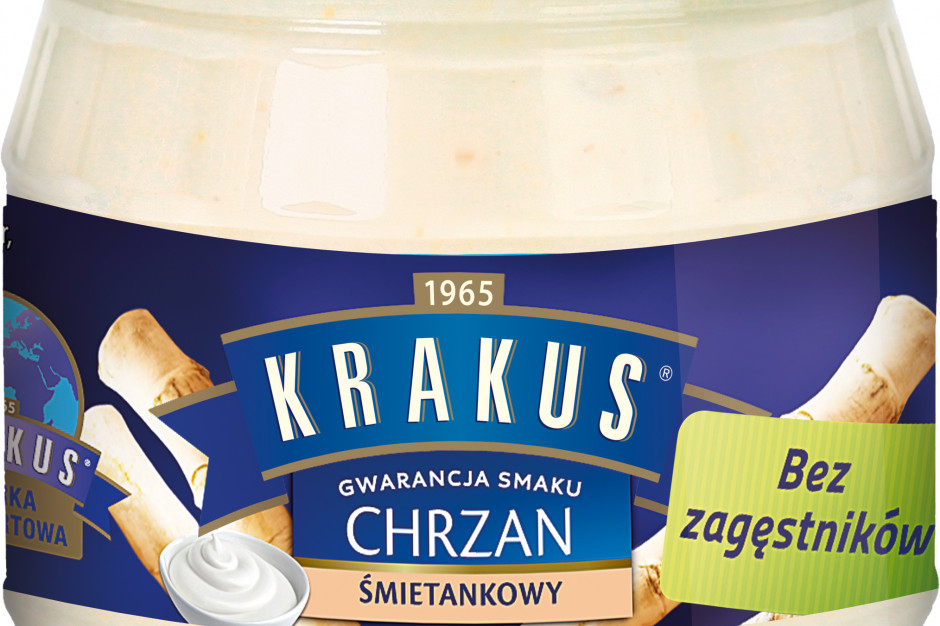Fot. mat.pras. Nowość Krakusa – chrzan śmietankowy