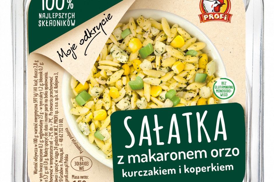 fot. materiały prasowe Profi Profi rozszerza nową linię produktów " Moje odkrycie" o cztery sałatki