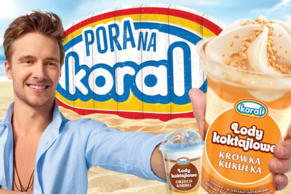 fot. materiały prasowe Lody Koral z nowościami i Maćkiem Musiałem