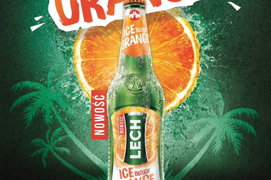 fot. materiały prasowe Lech Ice Bloody Orange - orzeźwiająca nowość od Kompanii Piwowarskiej