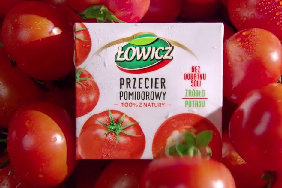 fot. materiały prasowe Łowicz z nową kampanią przecierów pomidorowych