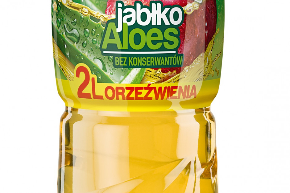 fot. materiały prasowe Jabłko z aloesem – nowy napój Tymbarku