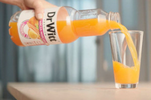 Dobroczynne działanie soków DrWitt w nowej kampanii marki