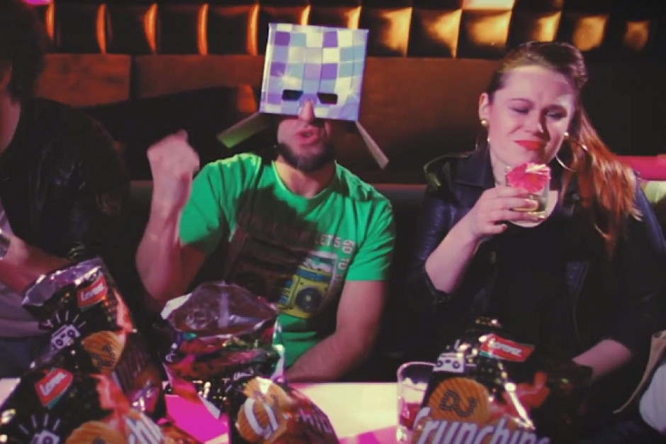 Fot. za Wirtualnemedia.pl Chipsy Crunchips reklamowane przez youtubera