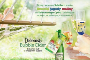 Dobroński Bubble Cider – innowacyjny pomysł na cydr spółki Jantoń 