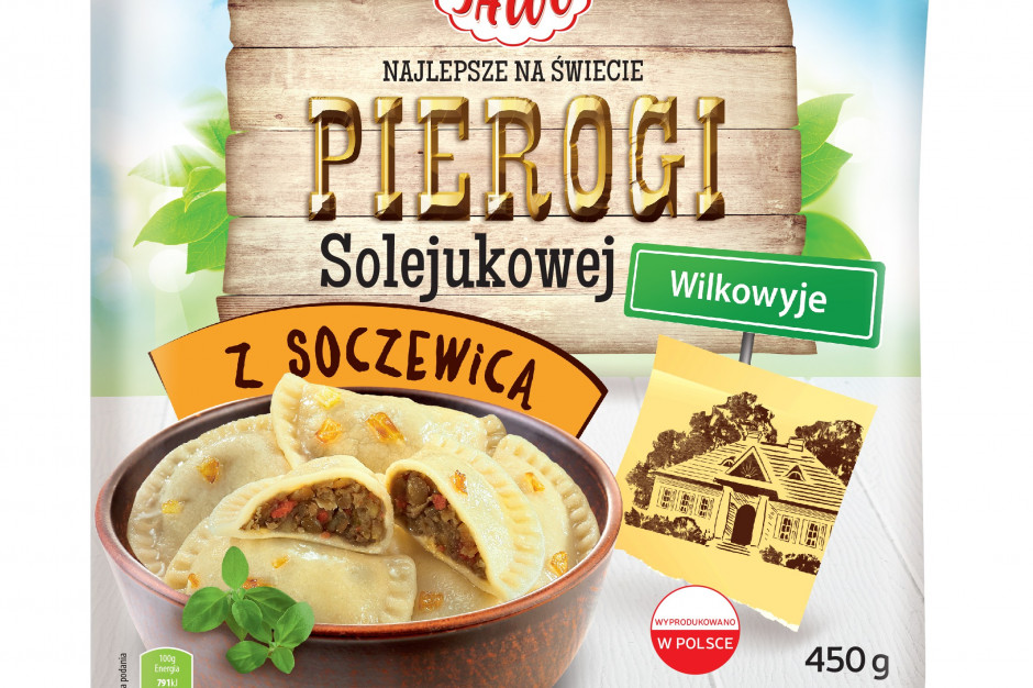 fot. materiały prasowe Pierogi Solejukowej z soczewicą od firmy Jawo