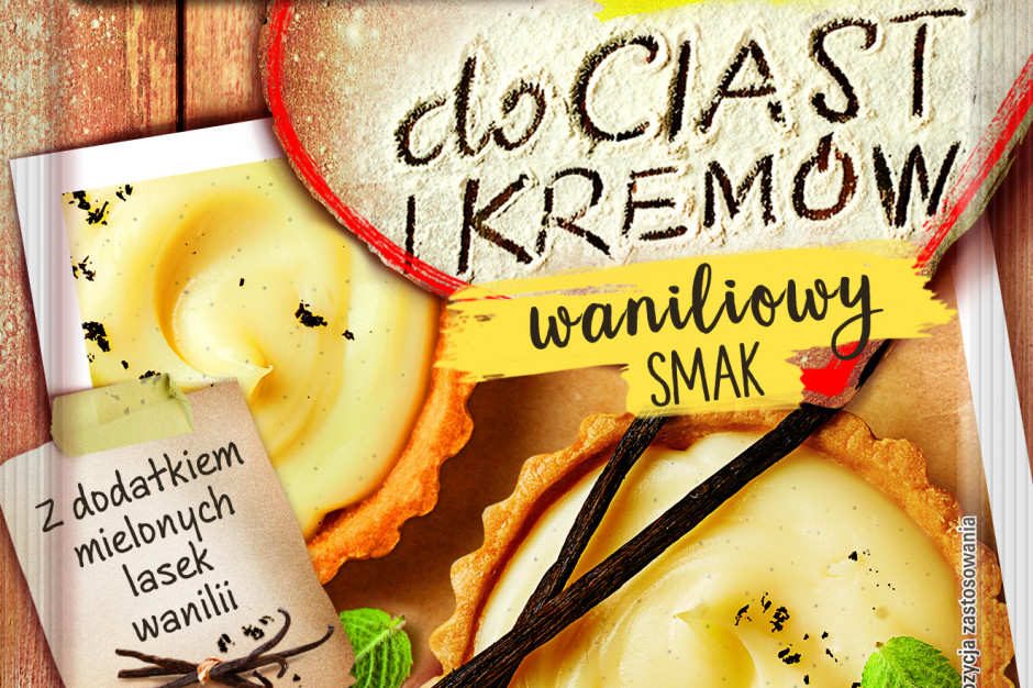 Fot. mat.pras. Budynie do ciast i kremów od marki Winiary