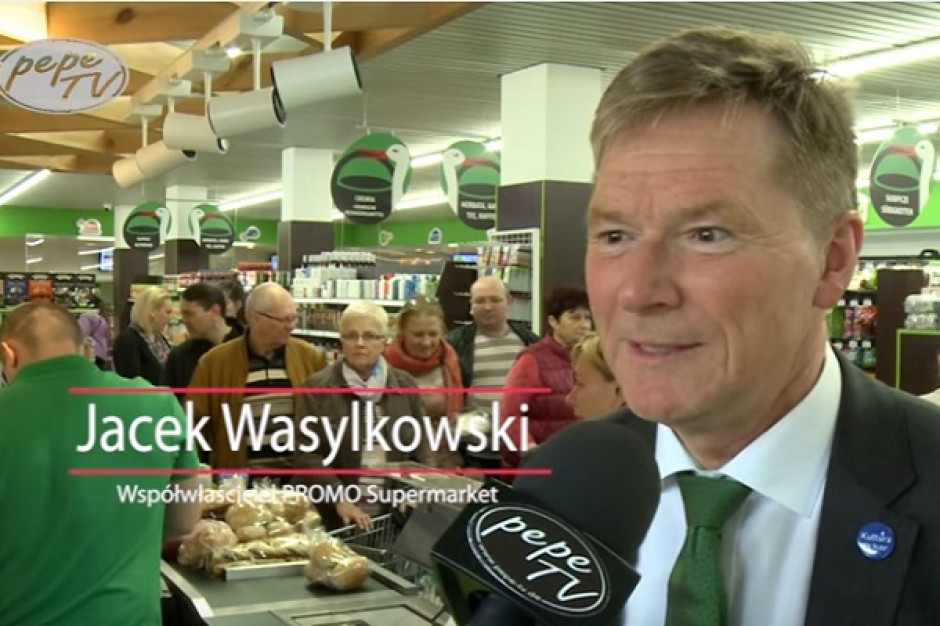 fot. za youtube.com (PEPE-TV) W zachodnich Niemczech powstanie sieć polskich supermarketów Promo (video z otwarcia)