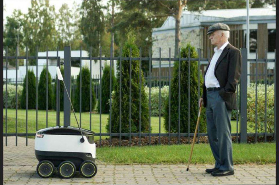 Fot. za retaildetail.eu Tesco testuje roboty-dostawców