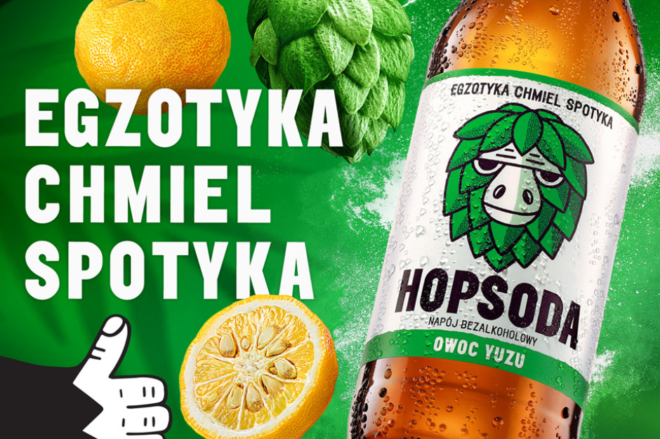 fot. materiały prasowe Hopsoda – bezalkoholowy napój, łączący egzotyczne owoce z chmielem