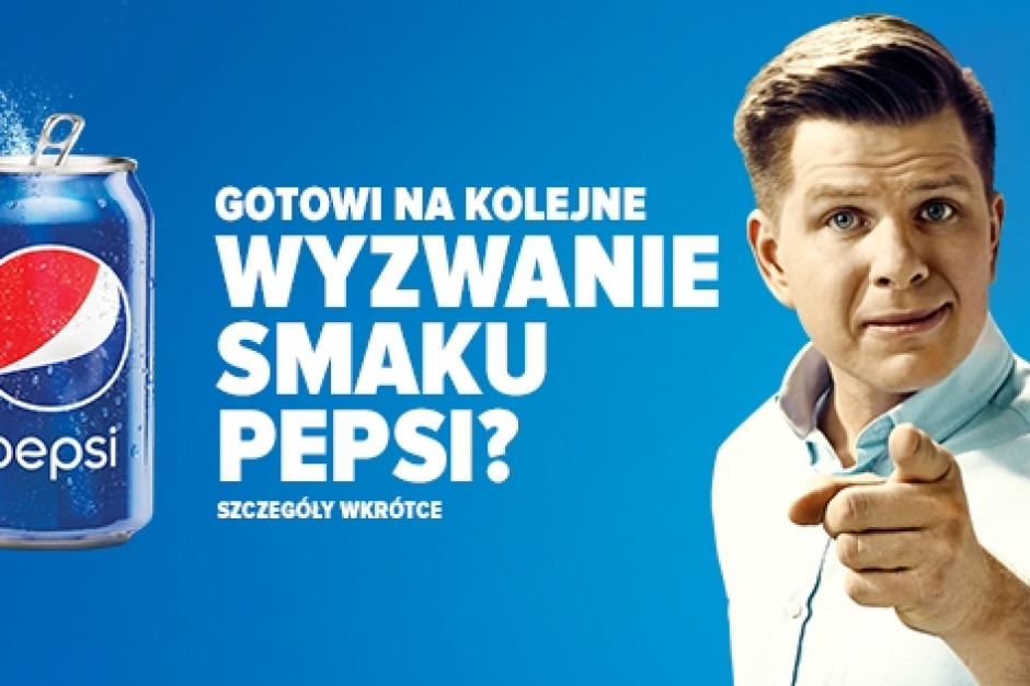 fot. materiały prasowe Filip Chajzer ambasadorem akcji "Wyzwanie smaku Pepsi"