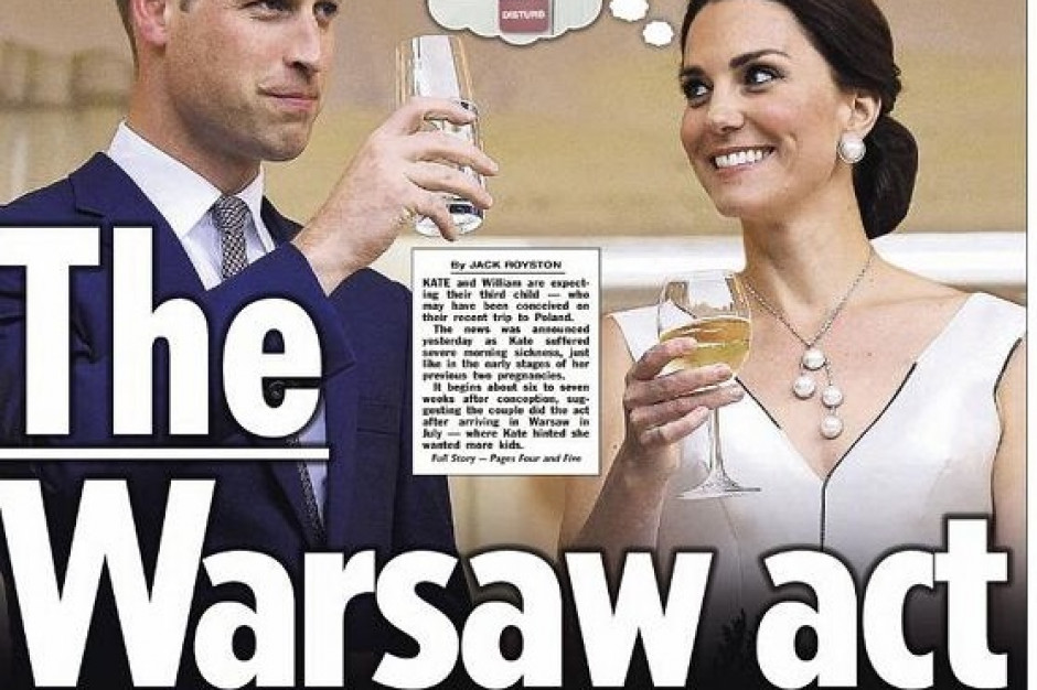 Fot. Twitter/thesun Brytyjscy detaliści liczą na zakupowe szaleństwo w związku z ciążą księżnej Kate