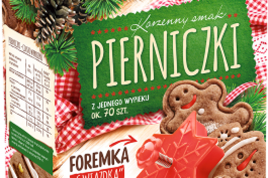 fot. Delecta Delecta wprowadza mieszankę do wypieku bożonarodzeniowych pierniczków