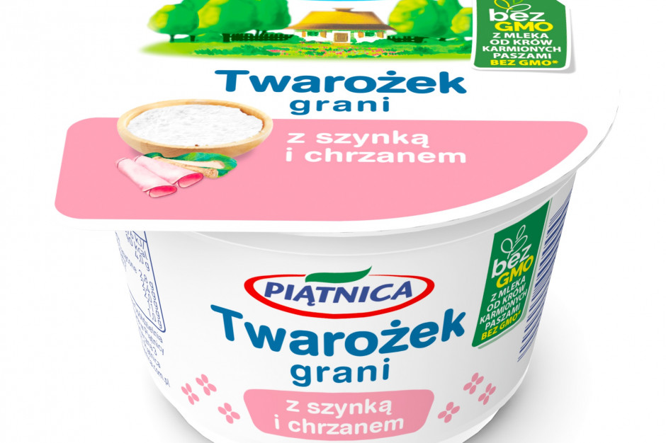 fot. materiały prasowe Nowość OSM Piątnica - twarożek grani z szynką i chrzanem