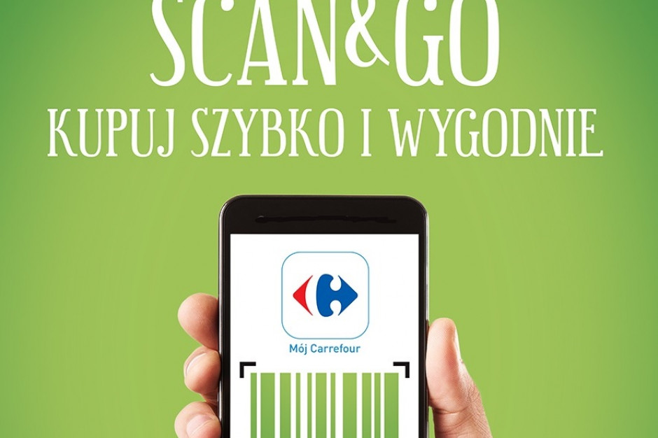 fot. materiały prasowe Carrefour Carrefour umożliwia klientom mobilne płatności za zakupy w sklepie